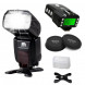 Pixel x800 C Pro Flash Speedlite Kit für Canon DSLR - [1 * x800 C Pro ETTL Blitz Speedlite] + [1 * King Pro Blitzauslöser Transceiver (Drahtlos] + [1 * Canon Objektivrückdeckel] und Zubehör-09